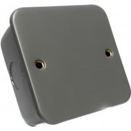 Niglon Metalclad 1 Gang Blank with Surface Box