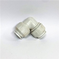 15mm Push-Fit Plastic Elbow