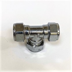 15mm Chrome Tee Piece 