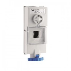 Niglon 17778 Socket 2P+E IP55 63A 240V
