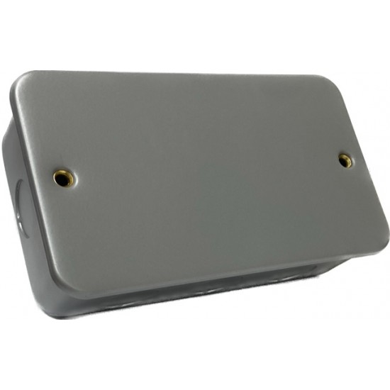 Niglon Metalclad 2 Gang Blank with Surface Box