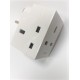 13 Amp Plug Adaptor 3 Way