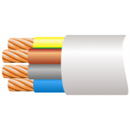 3184Y White Flex 4 core 1.5mm 