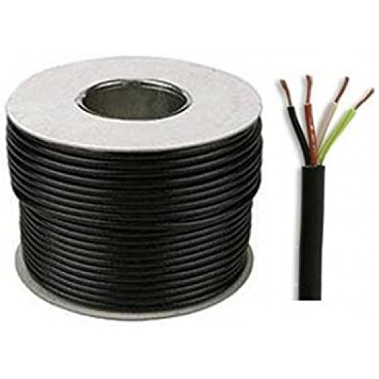 3184Y Black Flex 4 core 1.5mm