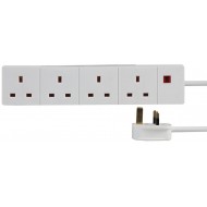 2 Metre 4 Gang Extension Lead