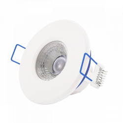 4.8W LED Fixed Dimmable Downlight - IP65 - 2700K - White Ovia OV5400WH5WD