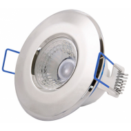 4.8W LED Fixed Dimmable Downlight - IP65 - 4000K - Chrome Ovia OV5400CH5CD