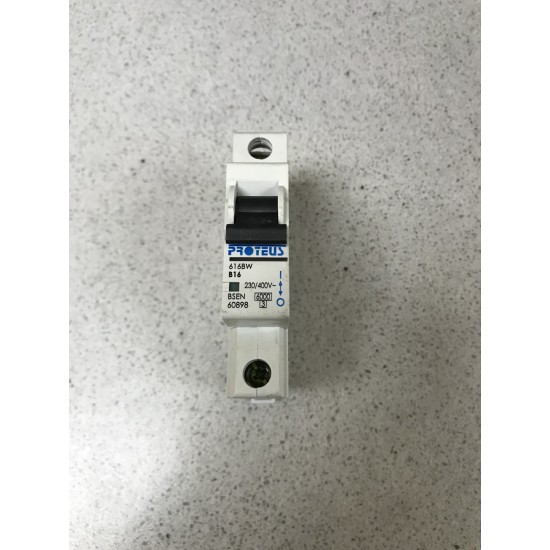 Proteus 16A Type B MCB (USED)