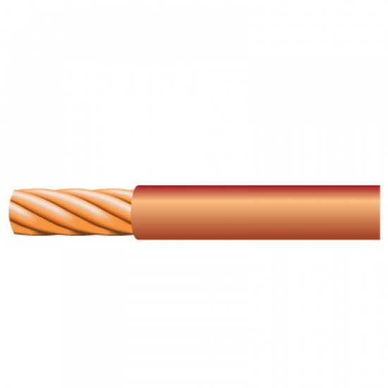 Tri-Rated Cable 4.0mm Brown (Sold in 100 Meter Drums )