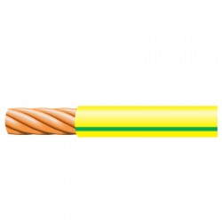 10.0mm² Green Yellow 6491X Single Core Cable 100M Drum