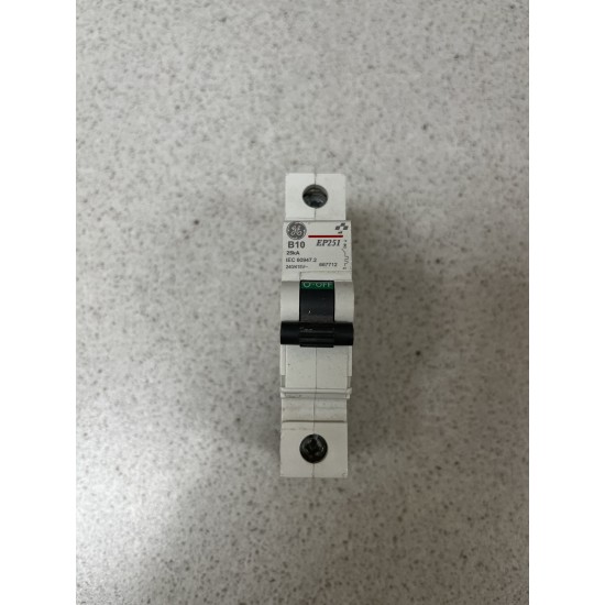 GE 10A Type B MCB EP251