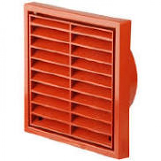 National Ventilation MONV275TC 150mm Fixed Grille with no Flyscreen Terracotta