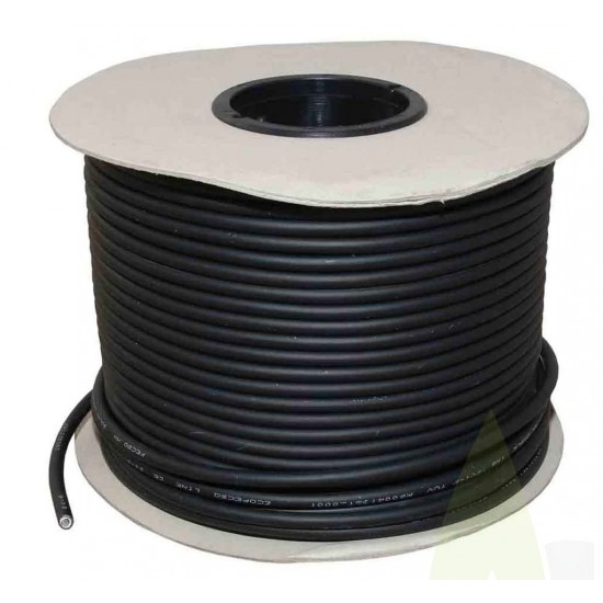 6mm Solar Cable Black 100 meters