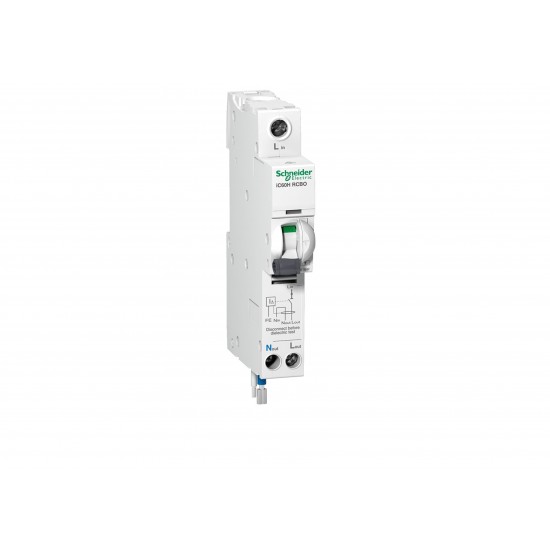 Schneider Merlin Acti 9 iC60H A9D31810 10 Amp Type B 30mA 240V RCBO