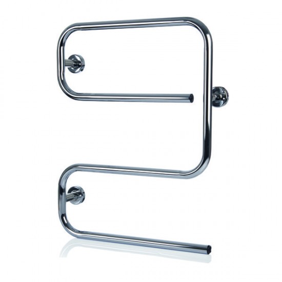 Hyco AL50SC Chrome Alize S Shape Electric Towel Rail 50W