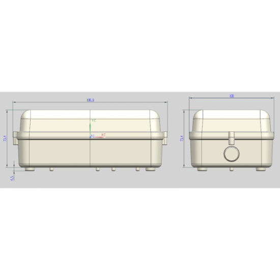 Knightsbridge AMLEDBP 5W LED Bulkhead Daylight Sensor