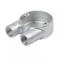 Metal Conduit U Box 20mm Galvanised