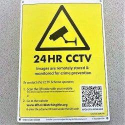 CCTV Warning Sign