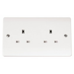 Click Mode CMA032 13 Amp Twin -Un Switched Socket