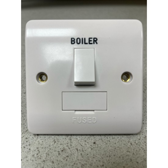 Scolmore Click Mode CMA651 / Boiler Connection Unit Switched 13Amp Engraved Boiler