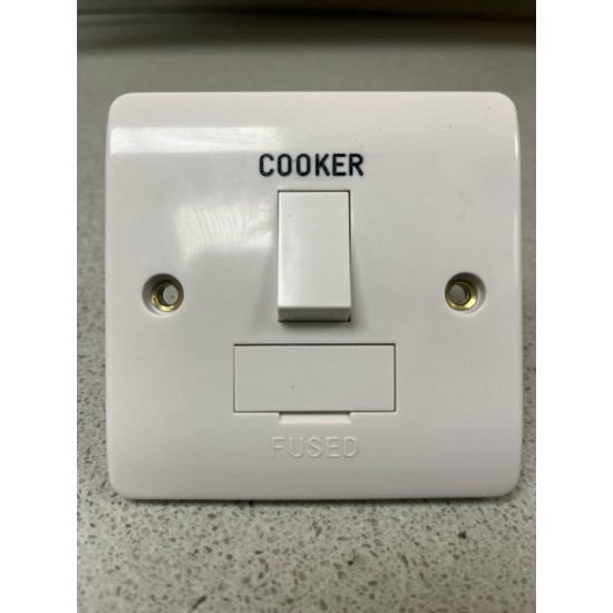 Scolmore Click Mode CMA651 / Cooker Connection Unit Switched 13Amp Engraved Cooker