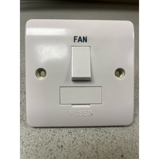 Scolmore Click Mode CMA651 / Fan Connection Unit Switched 13Amp Engraved Fan