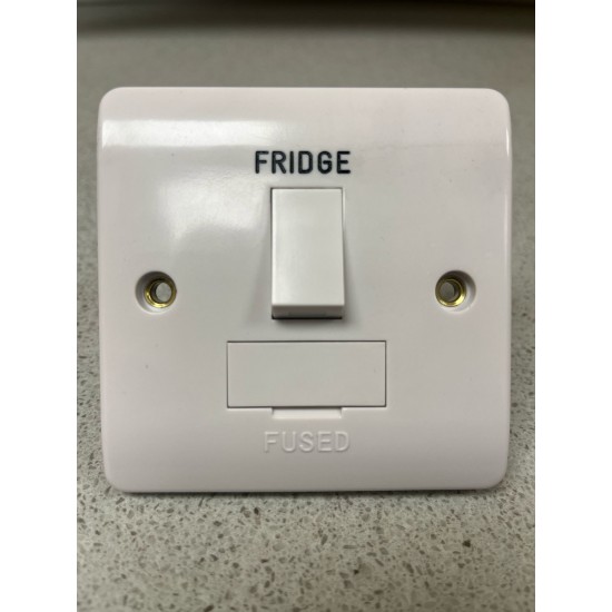Scolmore Click Mode CMA651 / Fridge Connection Unit Switched 13Amp Engraved Fridge