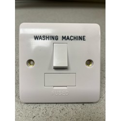 Scolmore Click Mode CMA651 / Washing Machine Connection Unit Switched 13Amp Engraved Washing Machine