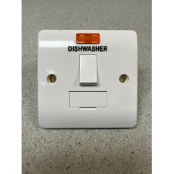 Scolmore Click Mode CMA652 / DW Connection Unit Switched 13Amp Engraved Dish Washer