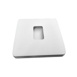 Forum CUL-42499 1 Gang Kinetic Grid switch Frame White for Slim Grid (Frame Only)