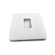 Forum CUL-42499 1 Gang Kinetic Grid switch Frame White for Slim Grid (Frame Only)