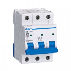Chint NB1-63CH3P63 63A TP C Curve 3-Phase MCB