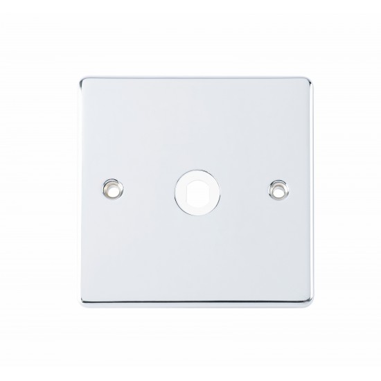 Niglon D-DP1-PC 1 Gang Dimmer Module Plate & Knobs Polished Chrome