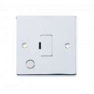 Niglon D-FS13-PCM 13 Amp Un-Switched Fused Spur Polished Chrome 