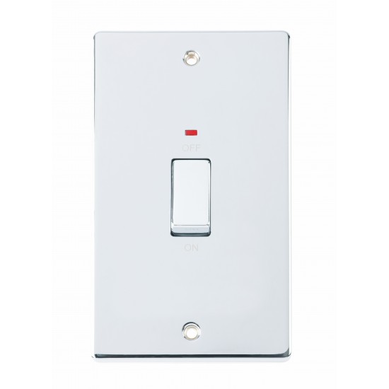Niglon 45 Amp Vertical Switch Polished Chrome Neon