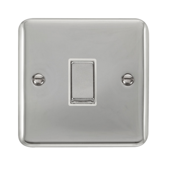 DPCH411WH Deco Plus 10AX Ingot 1 Gang 2 Way Plate