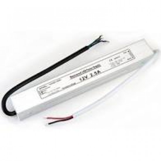DelTech 12V 30W Constant Volt LED Driver