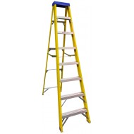 FLS8 - 8 Tread Yellow Fibreglass Ladders