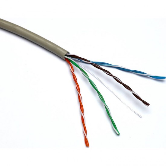 Excel Cat5e 4pair Cable Grey 305 Metre Box