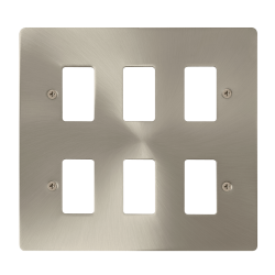 Scolmore Click Define FPBS20506  6 Gang GridPro Fr