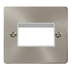 Scolmore Click Define FPBS403WH  1 Gang Plate Trip