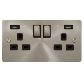 Decorative Flat Plate  - Scolmore Click