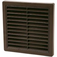 National Ventilation MONV275BR 150mm Fixed Grille with no Flyscreen Brown