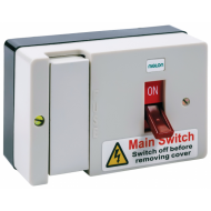 Fused Main Switch 100A (80A Fuse) (KMF)