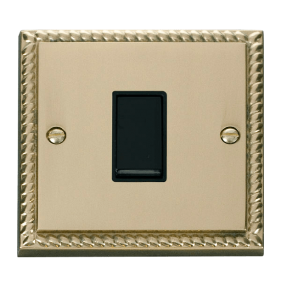GCBR025BK Deco 1 Gang Intermediate 10AX Switch - B