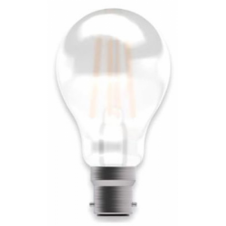 Bell Lighting 60755 5.7W BC (Bayonet Cap) LED Satin Filament GLS Bulb Warm White