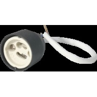 GU10 Bulbholder  inc lead