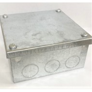 150 X 150 X 100 (6 x 6 x 4) Galvanised Adaptable Box