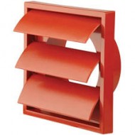 National Ventilation 4900T 100mm Round Terracotta Gravity Grille (Overall 154 x 154)