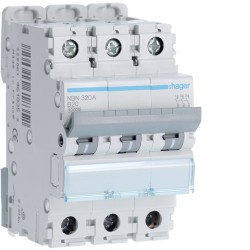 Hager 20A Triple Pole MCB 10kA B Curve